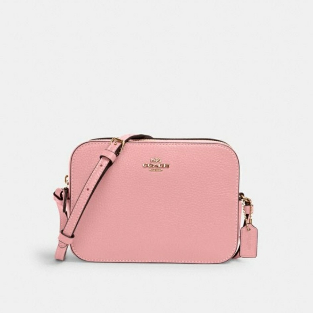 Coach Mini Camera Leather Crossbody